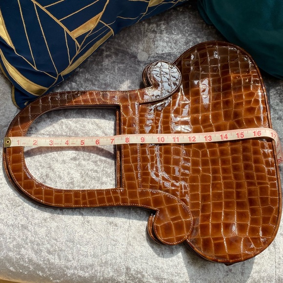 RARE!!! The Venetian Bag by sculptor - leather - Picture 5 of 5